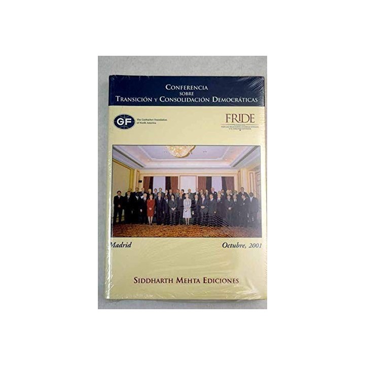 Conferencia sobre Transición y Consolidación Democráticas. INCLUYE CD ROM